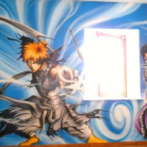 manga naruto/sasuke dans chambre d enfant, 2,3m x 5,20M, graffiti, meuse, krem 2013.